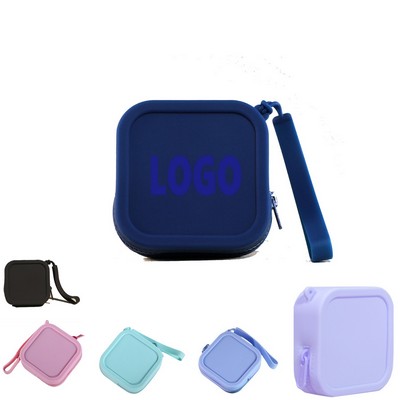 Silicone Mini Makeup Bag Pouch for Purse