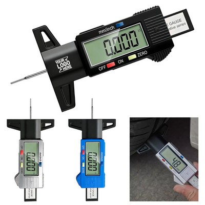Digital Tire Tread Depth Gauge with Large Display