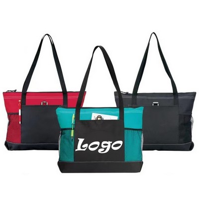 Zippered Tote Bag