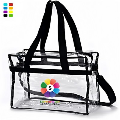 Stadium Approved Clear PVC Tote Bag