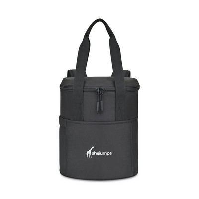 Aviana™ Rowan Recycled Nylon Tote Pack Cooler - AWARE™ - Black