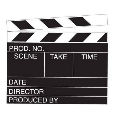 Clapboard Acrylic Coaster w/Felt Back