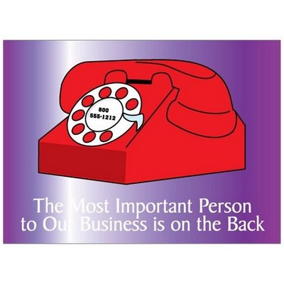 Rotary Dial Telephone Photo Hand Mirror (2"x3")