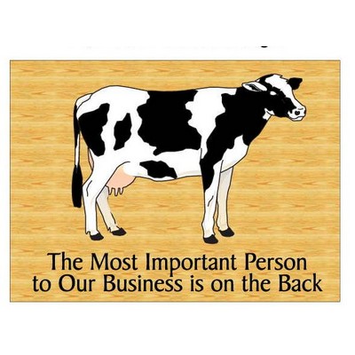 Cow Rectangle Photo Hand Mirror (2½"x3½")