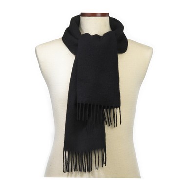 CLOSEOUT - Black Acrylic Scarf