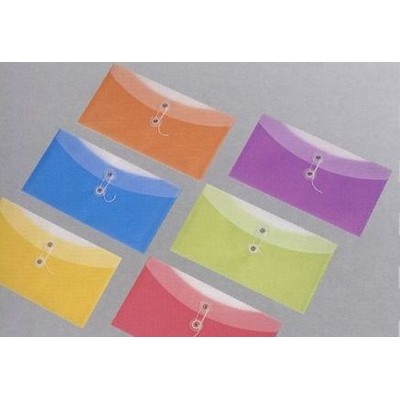 Assorted Pack 2 Pocket Check Size Poly Envelope (9 ¾" x 5 ¼")