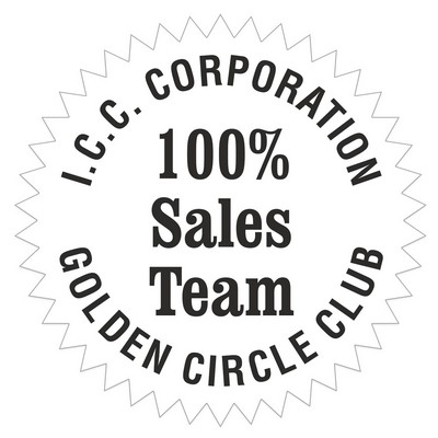 Occasion Roll Label | Circle | 1 7/16" dia. | Sawtooth Edge | White Gloss Paper