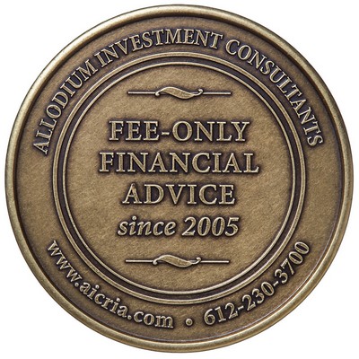 Antique Brass/Verbronze? Coin - Medallion (34mm)