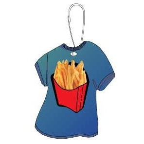 French Fries T-Shirt Zipper Pull