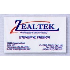 10Pt. C1S Standard Stock Full-Color Business Card