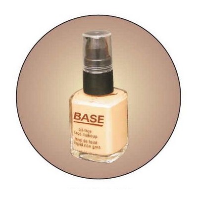 Base Foundation Round Badge w/ Bar Pin (2 1/2")