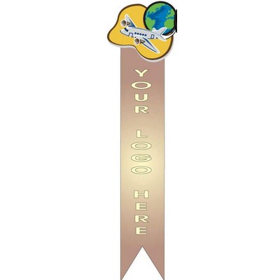 Prop Plane Bookmark w/ Black Back