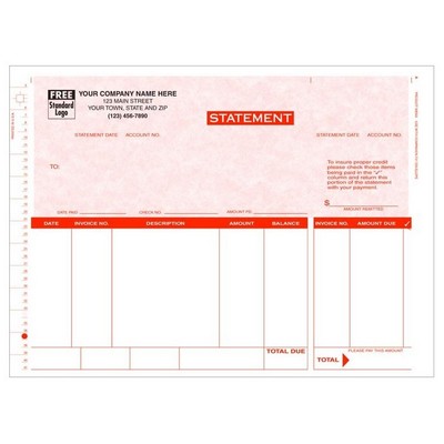 Continuous Statements - Parchment (2 Part)