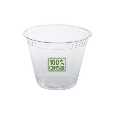 9 Oz. Soft-Sided Plastic Greenware Squat Cup (Petite Line)