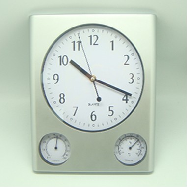 Weather Station Wall Clock