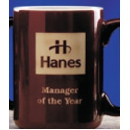 15 Oz. Brown/White El Grande 2 Tone Ceramic Mug