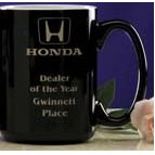 15 Oz. Black/White Interior El Grande 2 Tone Ceramic Mug