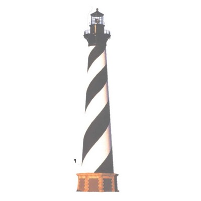 Lighthouse Promotional Magnet w/ Strip Magnet (10 Square Inch)