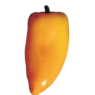 Yellow Chili Pepper Promotional Magnet w/ Strip Magnet (10 Square Inch)