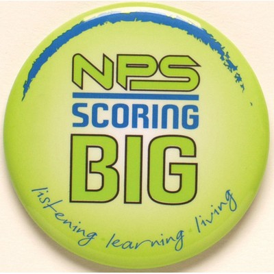 Round Two Piece Celluloid Button (2 1/2")