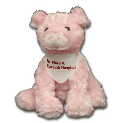 9" Floppy Floppers Pig Plush