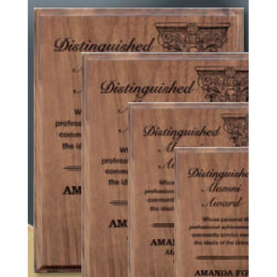 Walnut Wood Laser Engraved Plaque (10 1/2"x13")
