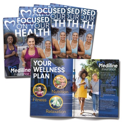 48-page (8.5x11) Booklet, Brochure or Catalog