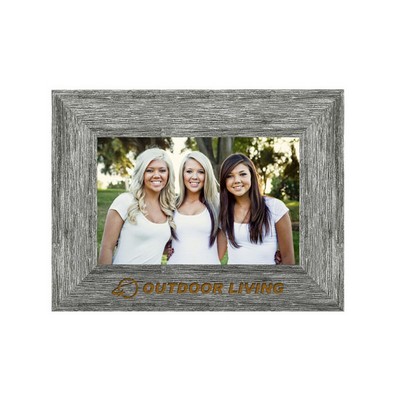 Barnwood 4"x6" Gray Frame - 1.25" wide