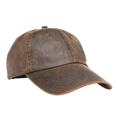 Tribute Unstructured PU Coated Canvas Cap