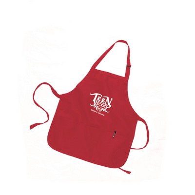 Medium Length Apron W/ Pouch