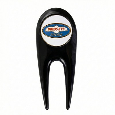 Imported Classic Repair Tool Black Nickel w/ Enamel Ball Marker