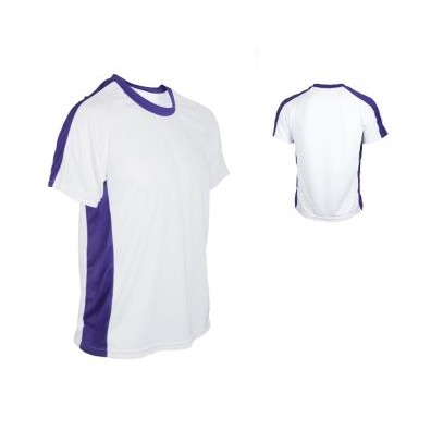 Youth Cool Mesh Soccer Jersey Shirt w/ Contrast Side & Shoulder Panel