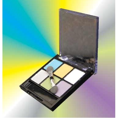Eye Shadow Case Metal Photo Magnet (2 1/2"x2 1/2")
