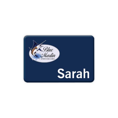 Chicago Plastic Standard Name Badge (Standard Size 2" x 3")