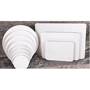 9" Round White Cake & Pizza Pad