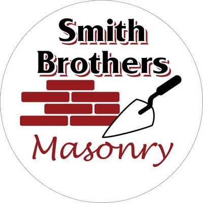 Truck Door Decals (4CP)-12" dia. Circle