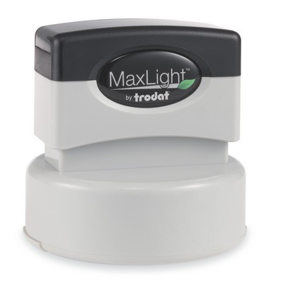 MaxLight™ Pre-Inked Round Stamp (2" Diameter)