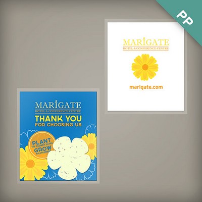 Double-Sided Custom Flat Card Seed Paper Giveaways