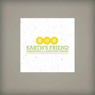 Single-Sided Large Seed Paper Square Coasters