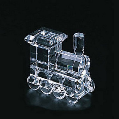 Large Crystal Train Engine