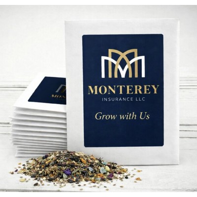 Wildflower Seed Pack with Logo