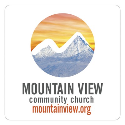 Square Sticker | Round Corners | 5" x 5" | White Static | Static Back | Digital