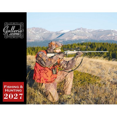 Galleria Wall Calendar 2027 Fishing and Hunting
