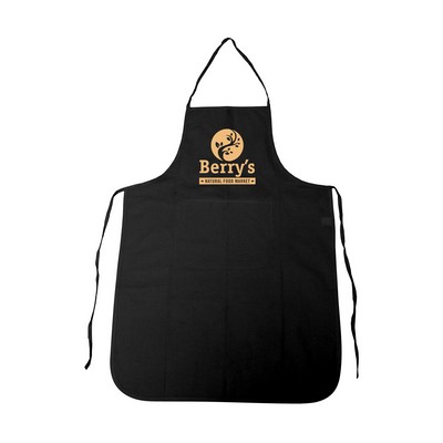 Bib Apron w/Pocket (24" x 35")