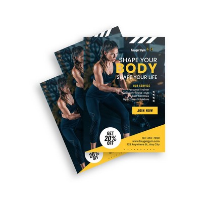 Business Flyers (Printed Front and Back)