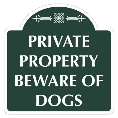 Plastic Sign | Custom | Die Cut Shape | .023" Thickness | 18 to 28 Sq In