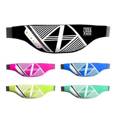 Lycra Light Up Running Belt Fanny Pack