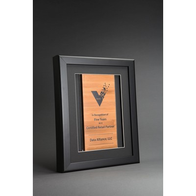 LUX: Framed Metal and Bamboo