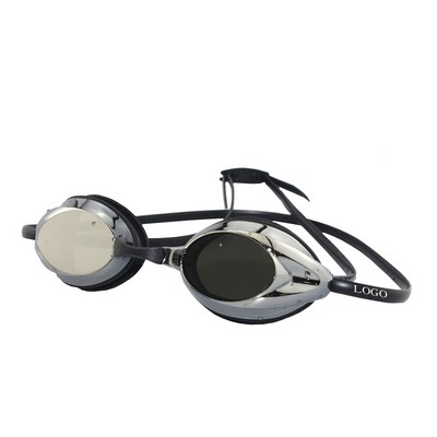 Anti-Fog Plated Swim Goggles