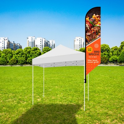 15' XLarge Tent Banner Kit w/ Double Sided Imprint